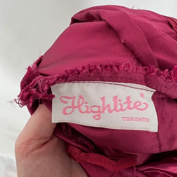 Vintage Union Made 80s Lace Puff Poof Sleeve Satin Maxi Dress Princess Victorian - Picture 3 of 9